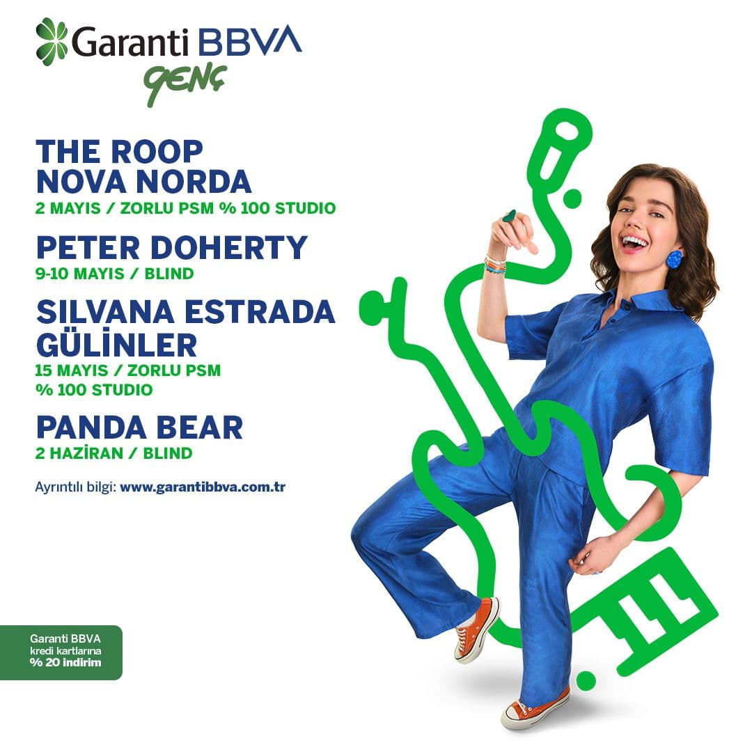 garanti bbva genç konserleri, istanbullu müzikseverleri mest etmeye hazır