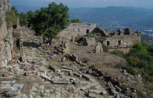 Antalya'daki Syedra Antik Kenti Zeytinyağı Üretim Merkeziydi