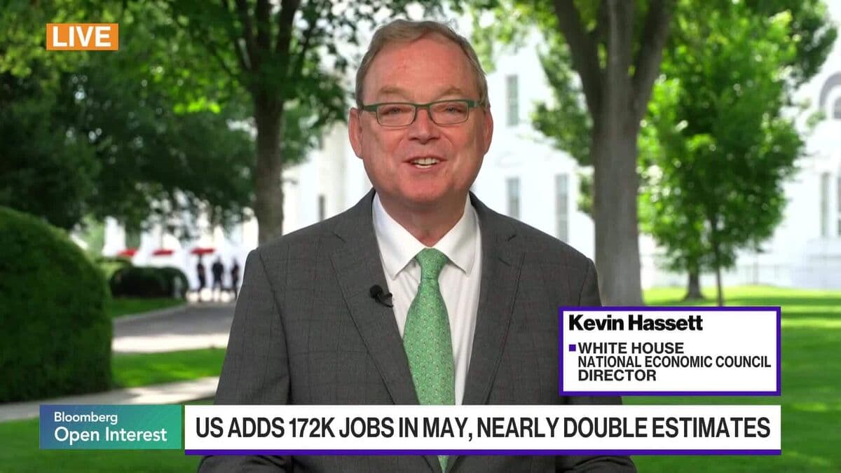 Markets 'Terribly Wrong' to Price in Rate Hike, Kevin Hassett Says