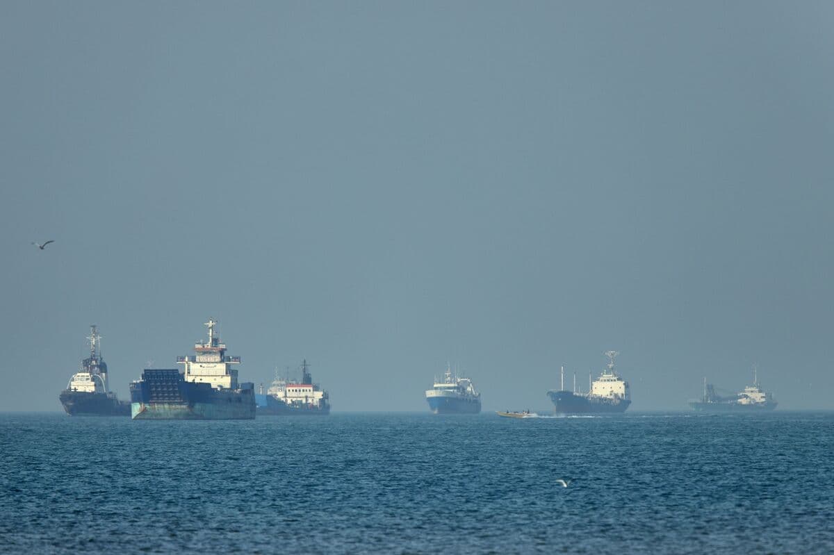 Ships Pull Back as Iran Expands Control in Strait of Hormuz