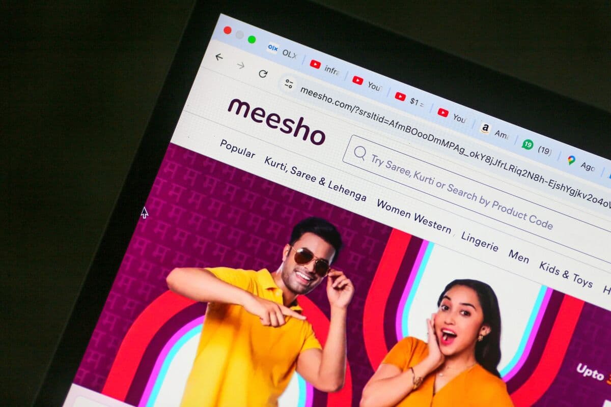 India E-Commerce Firm Meesho’s Shares Plunge on $163 Million Tax Demand