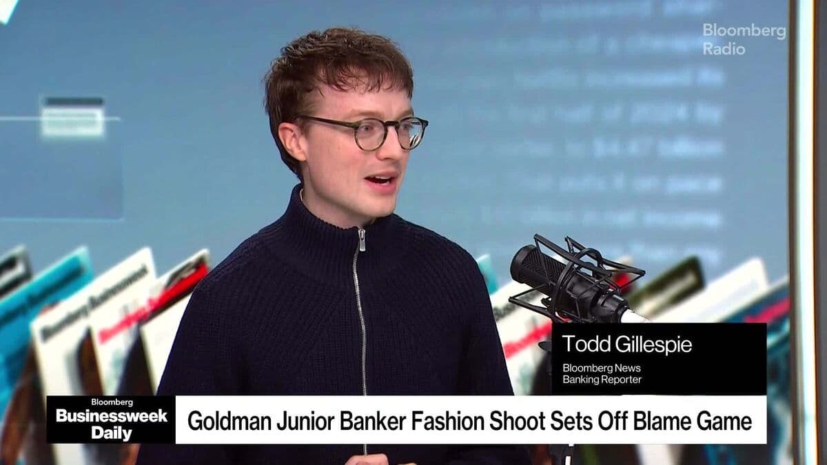Goldman Junior Banker Fashion Shoot Sets Off Blame Game