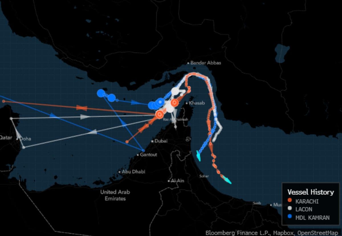 Escape Route Through Strait of Hormuz Now Involves Iran Detour