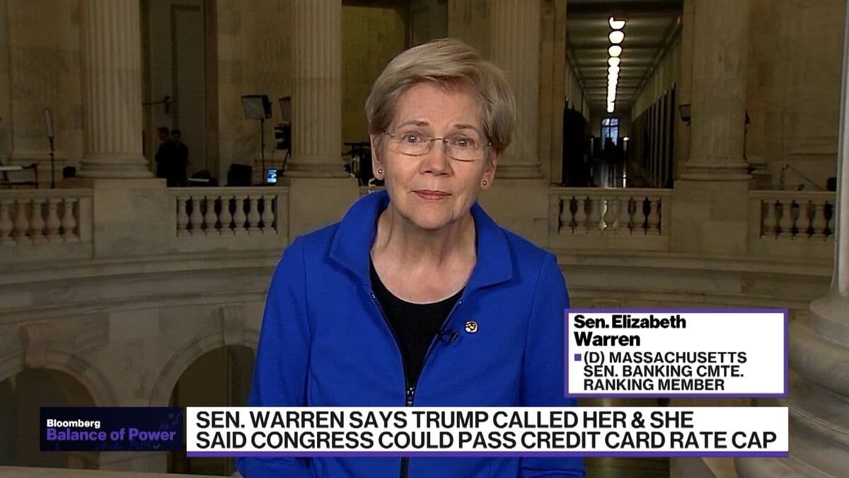 Would 'Absolutely' Work With Trump: Sen. Warren