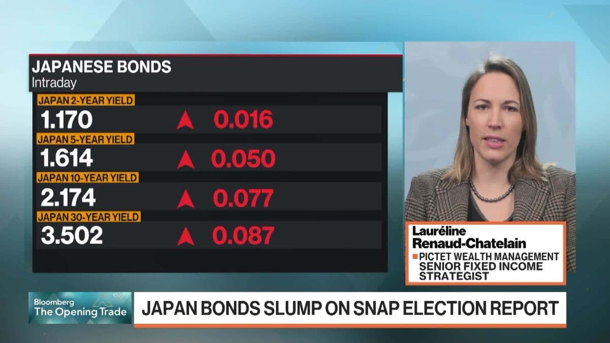 Rise in Japan Yields Largely Domestic: Renaud-Chatelain