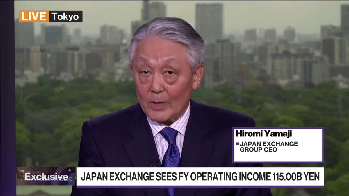 JPX CEO: Stable FX To Attract Global Money