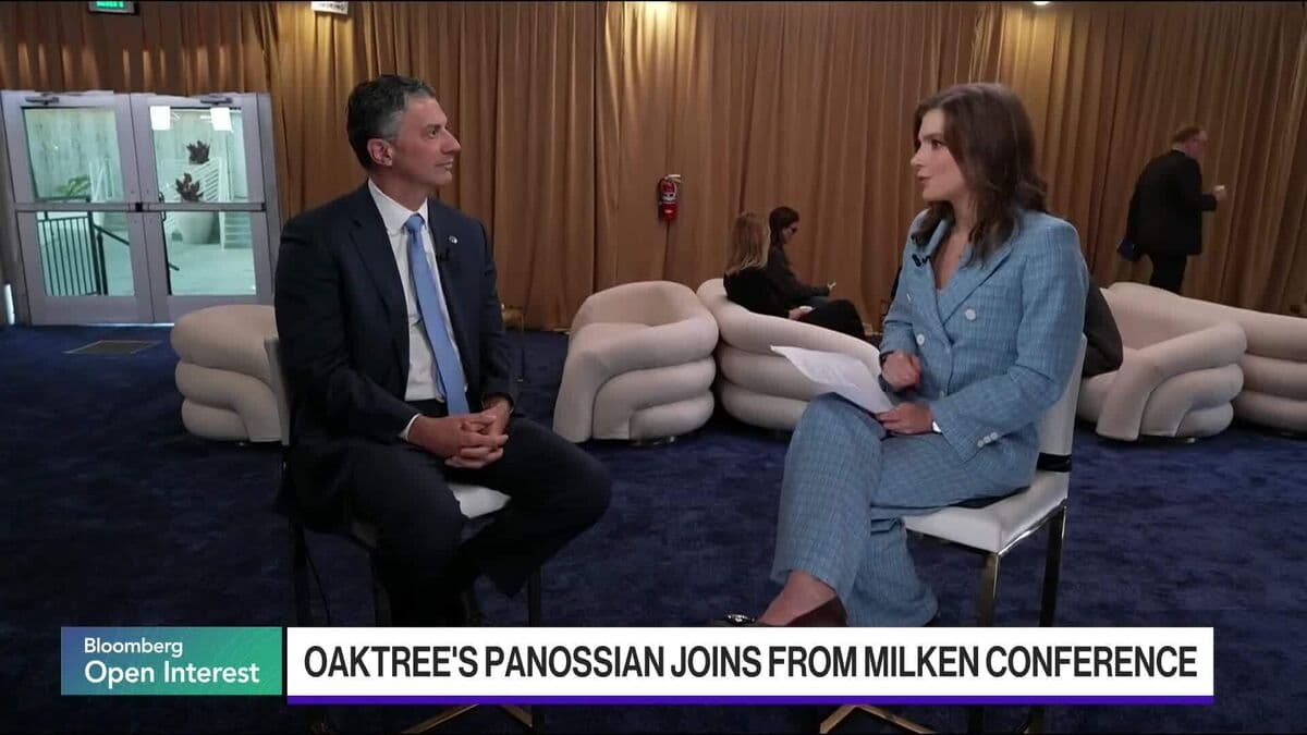 Oaktree's Panossian Warns of Building Credit Market Risks