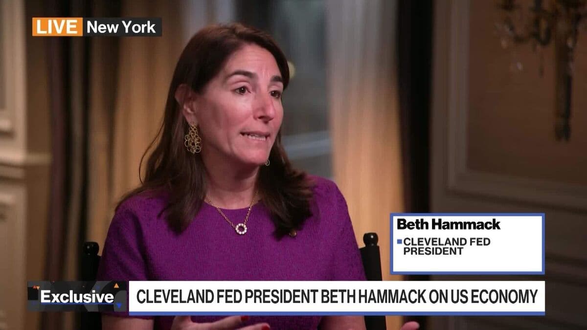 Fed's Hammack Sees Two-Sided Risks to Interest Rates