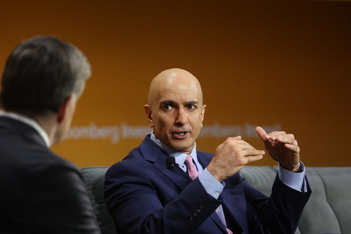 Fed’s Kashkari Says Next Rate Move Uncertain Because of Iran War