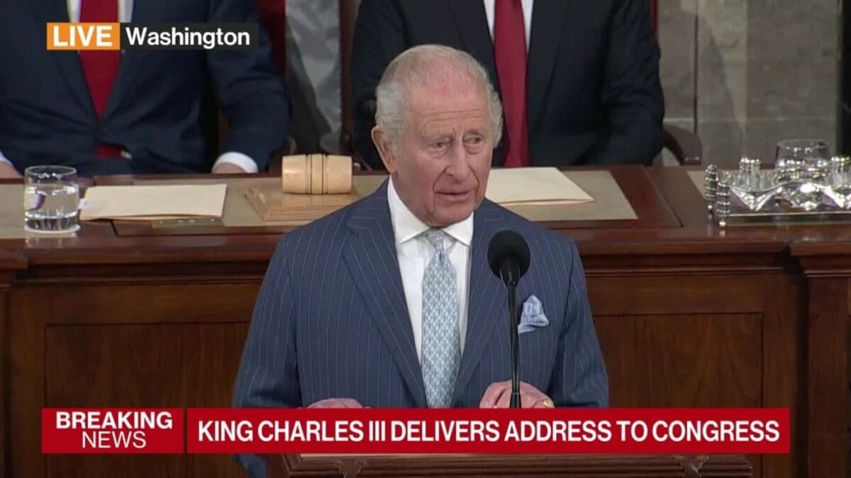 King Charles III Addresses Congress About US-UK Relations