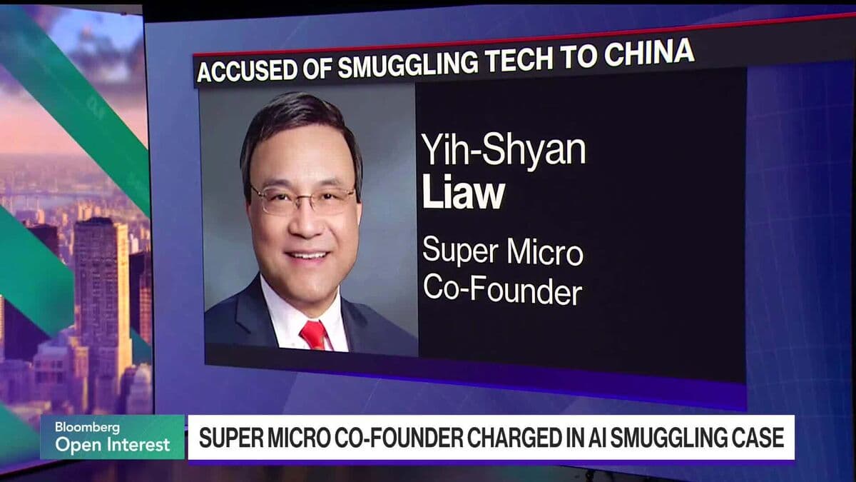 Super Micro Co-Founder Charged in AI Smuggling Case