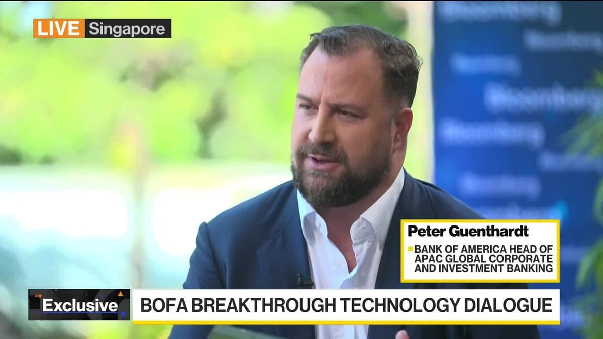 BofA’s Guenthardt on M&A Deals and IPO Pipeline in Asia