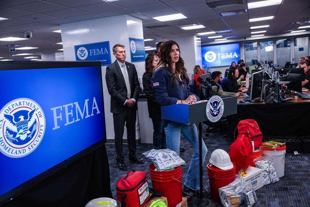 Three Big Questions Facing FEMA With Kristi Noem Out