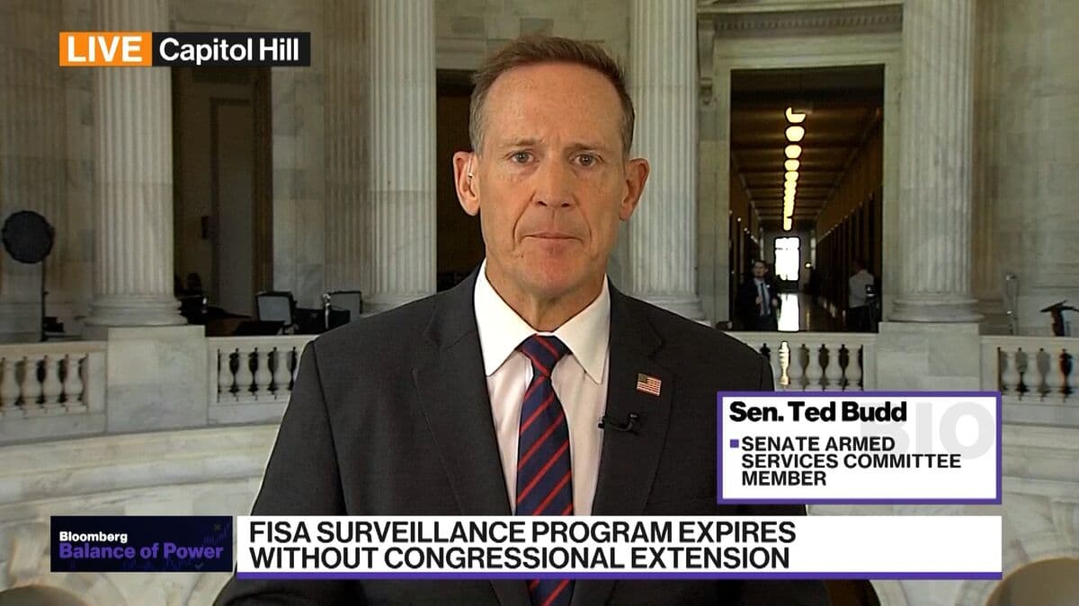 Senator Budd Advocates for Separation of FISA and Save America Act
