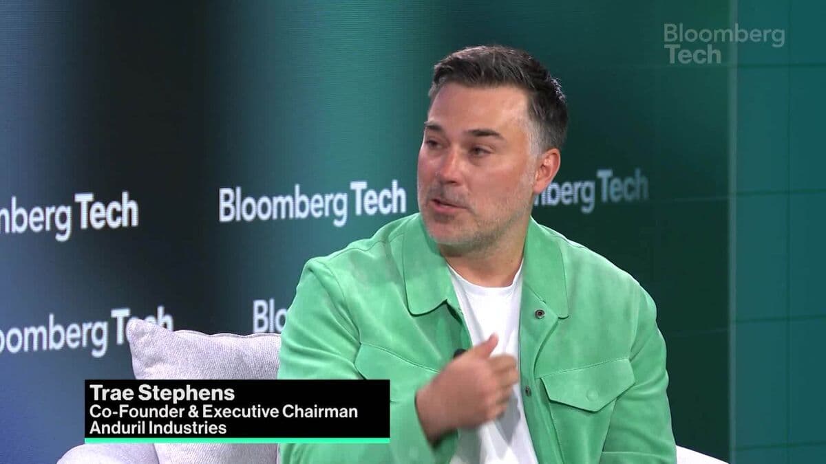 Anduril's Trae Stephens Discusses Defense Innovation and AI at Bloomberg Tech 2026