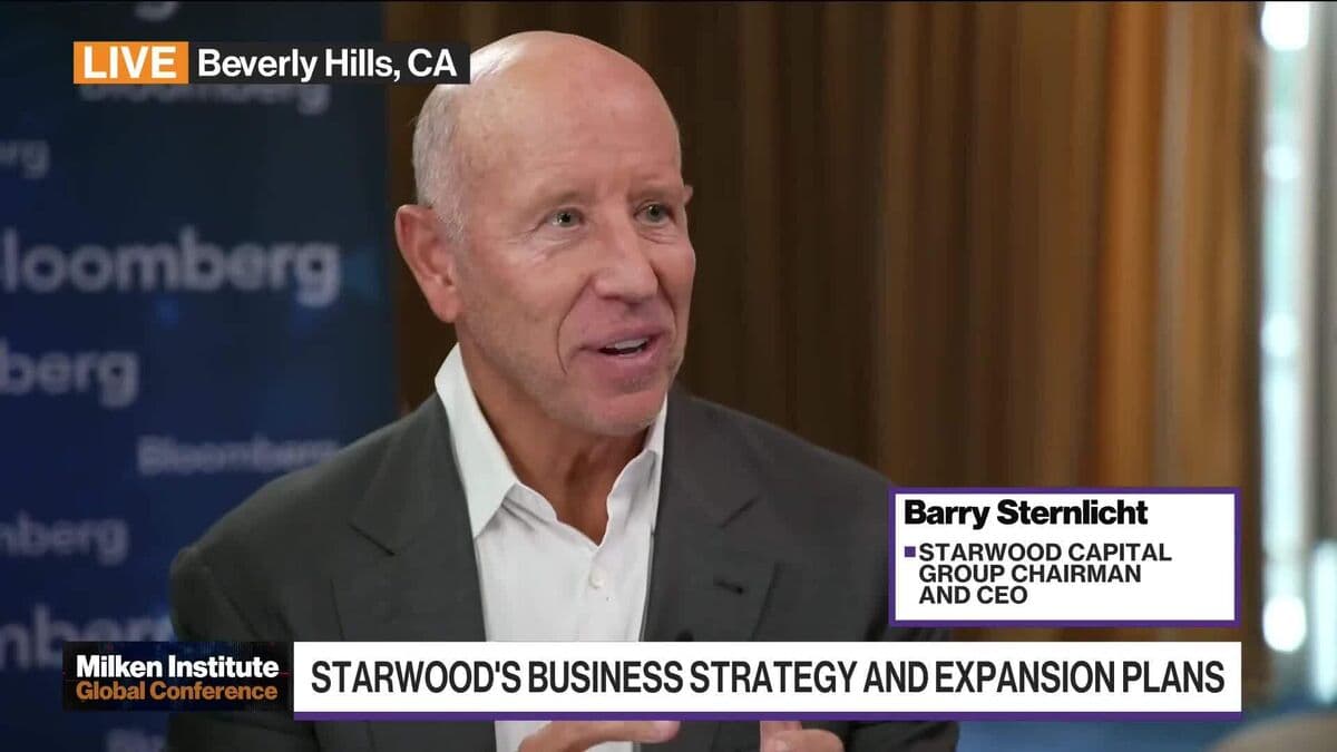 Starwood CEO on Business Strategy, AI, Data Centers