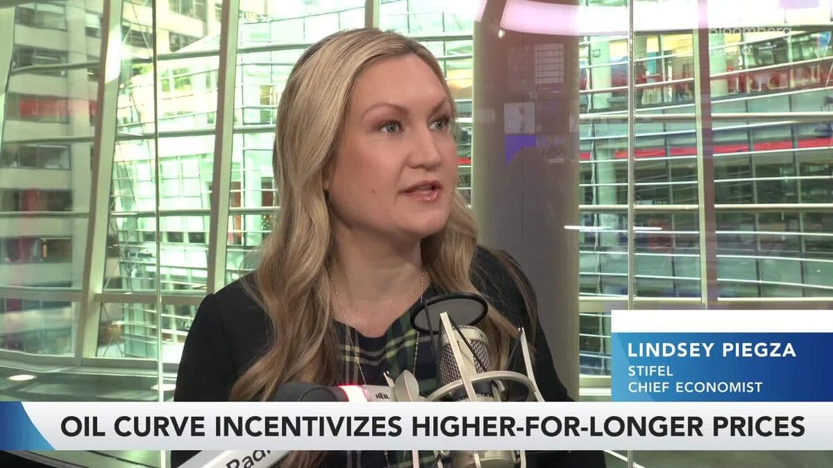 Haven't Yet Seen Brunt of Energy Price Pressures in Data, Says Lindsey Piegza
