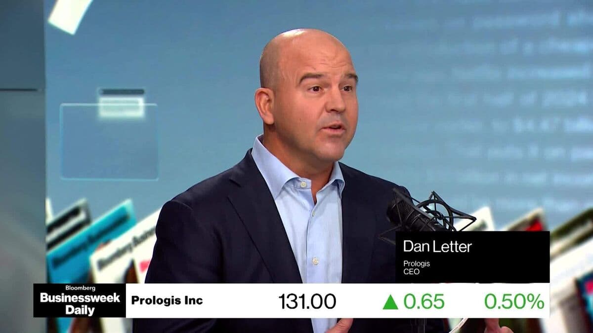 Prologis CEO Sees Prolonged AI, Data Center Tailwinds