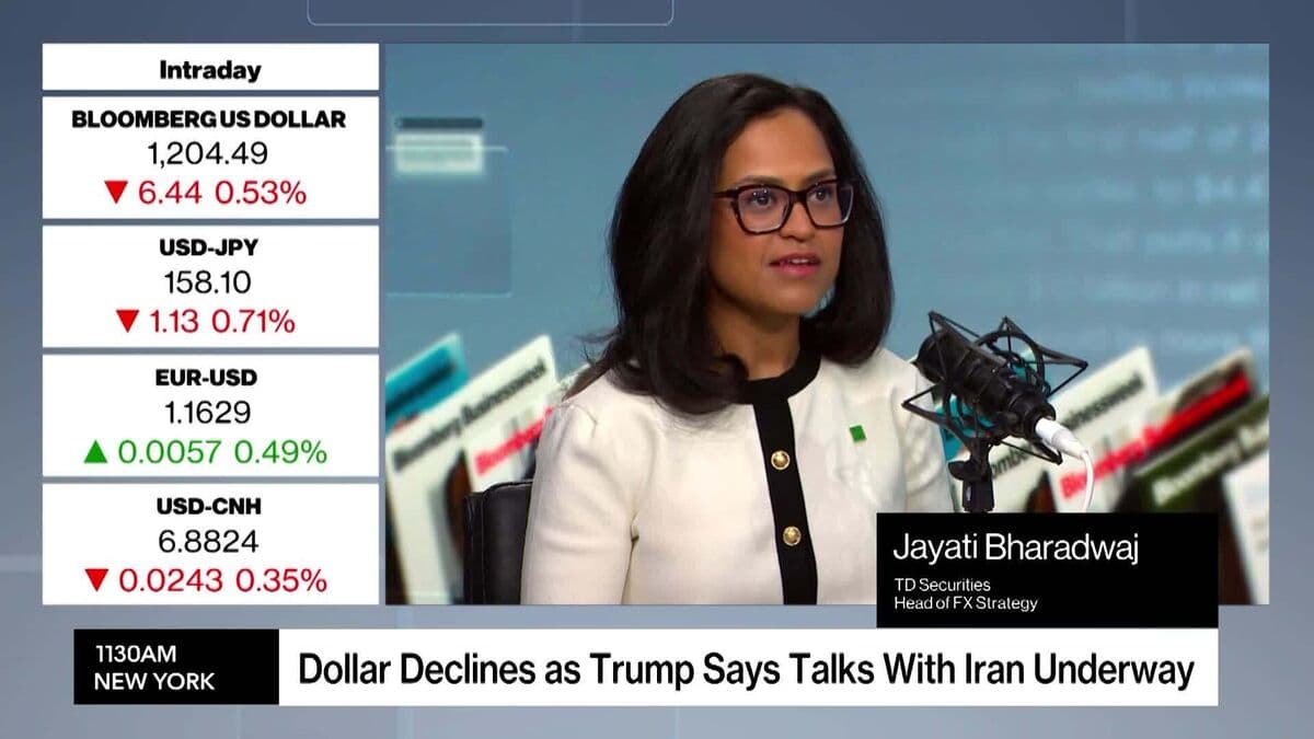 Dollar Declines as Trump Says Talks With Iran Underway