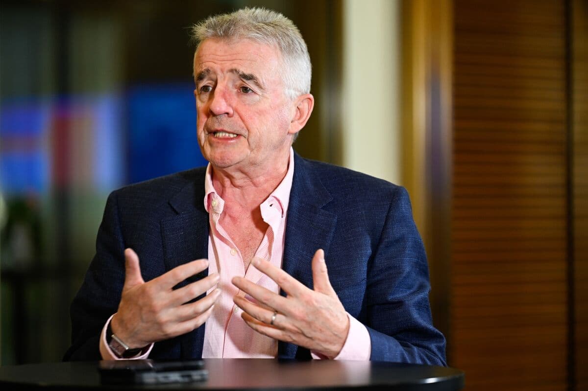 Ryanair CEO Is ‘Less Concerned’ Europe Will Run Out of Jet Fuel