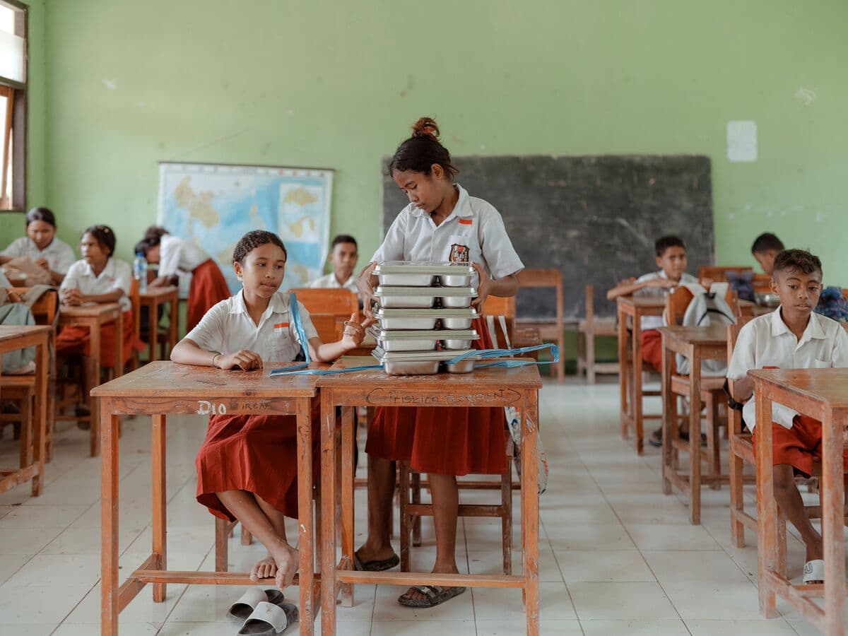 Indonesia's $15 Billion Free Lunch Program Raises Concerns Among Investors