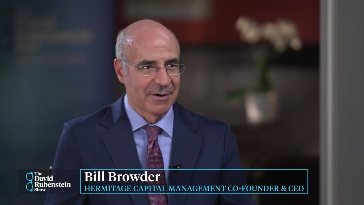 Browder Says Frozen Russian Assets Should Go to Ukraine