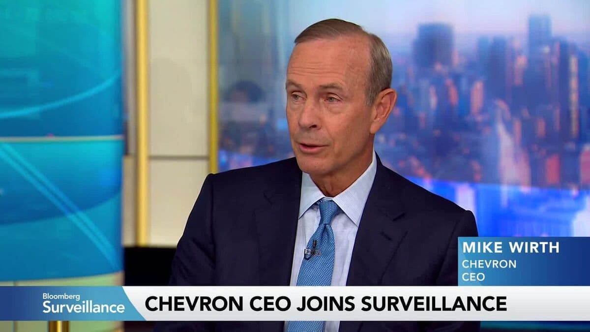 Chevron CEO Discusses Oil Prices and Geopolitical Tensions in the Strait of Hormuz