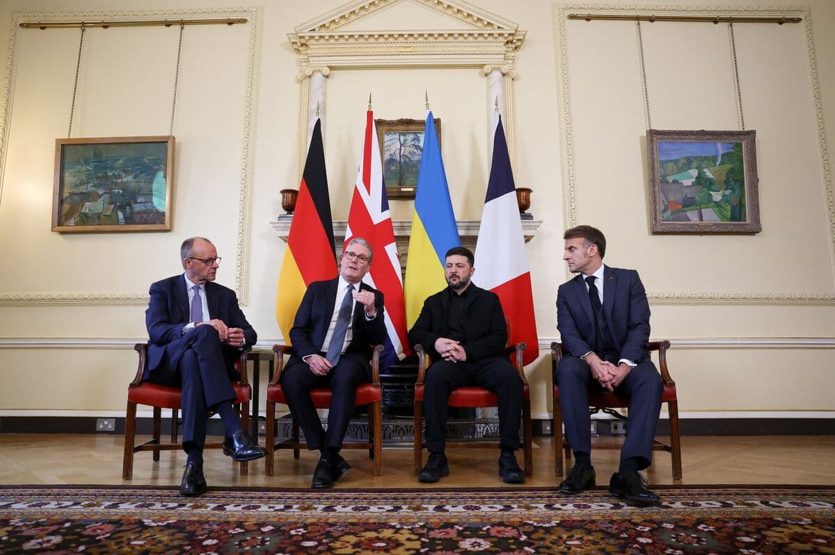 UK, France, and Germany to Meet with Zelenskyy for Peace Talks