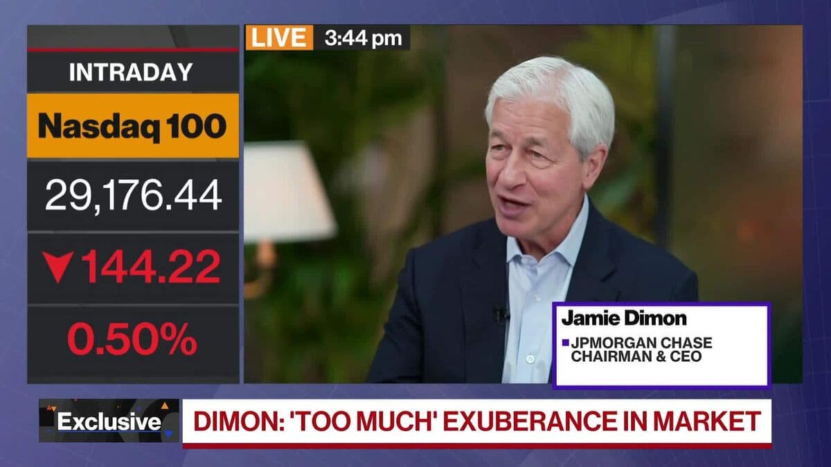 Jamie Dimon Warns of Escalating Consequences from Iran Conflict