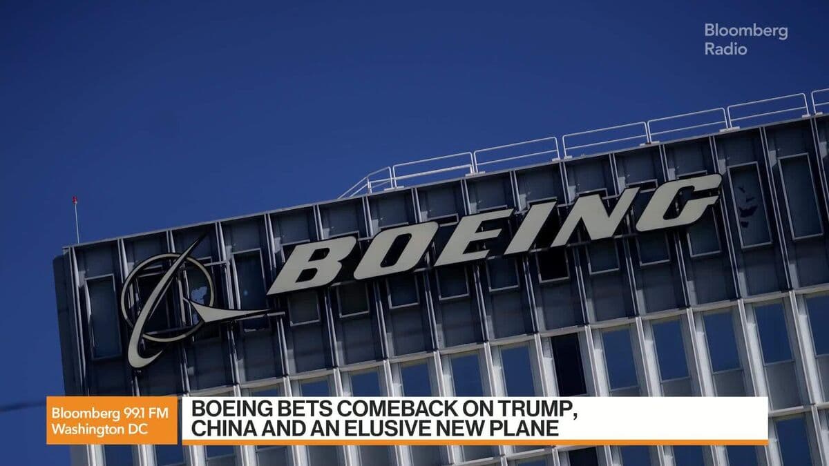 Boeing Looks to Revive Business Ties with China During Trump's Visit