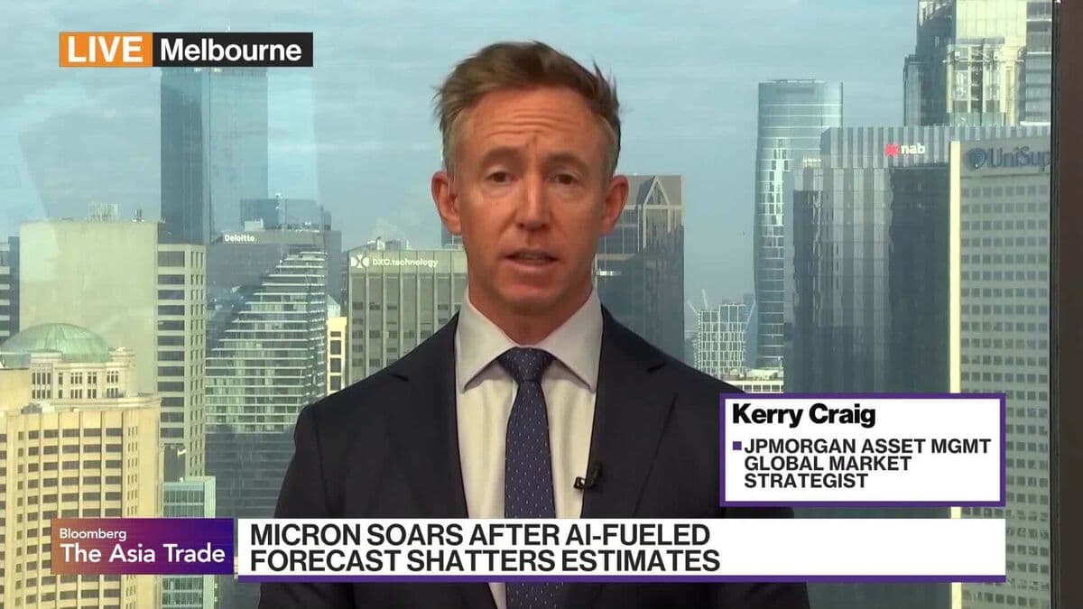 JPMorgan's Kerry Craig Discusses AI Valuation Concerns on Bloomberg TV