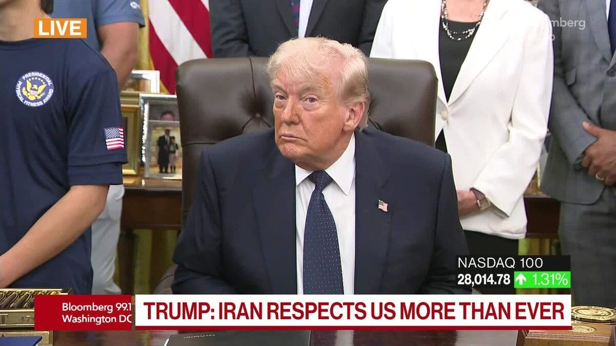 Iran Should Wave The White Flag, Surrender, Says Trump (Q&A)