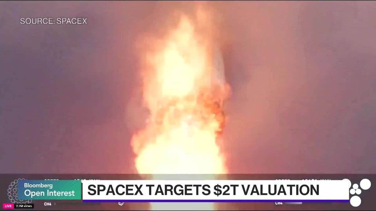 SpaceX's Upcoming IPO May Reach a Valuation of $2 Trillion