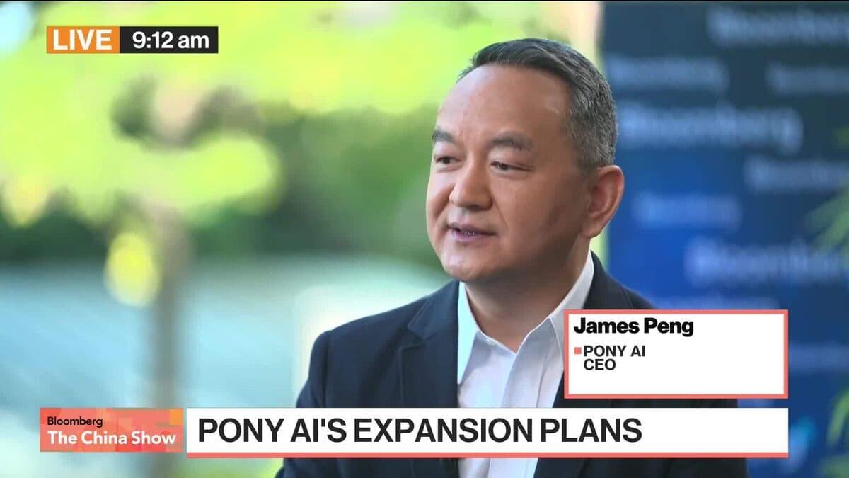 Pony AI CEO James Peng on business strategy, expansion plans