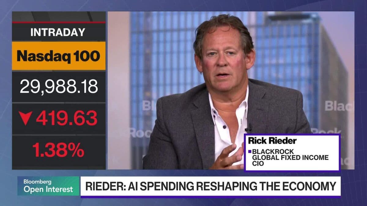 Rieder Likens US Economy a 'Three Month Old Birthday Cake'