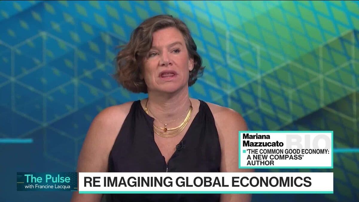 Mariana Mazzucato Advocates for Goal-Oriented Contracts for CEOs