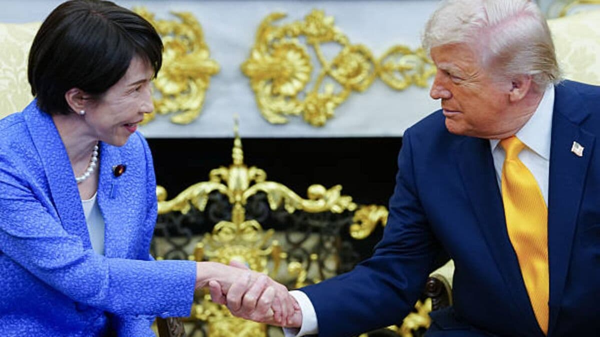 Trump Has Warm Welcome For Japanese PM Takaichi