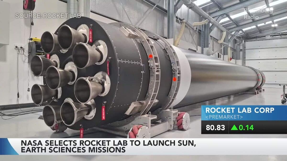 Rocket Lab Shares Rise Following NASA Contract; Microsoft Stock Declines