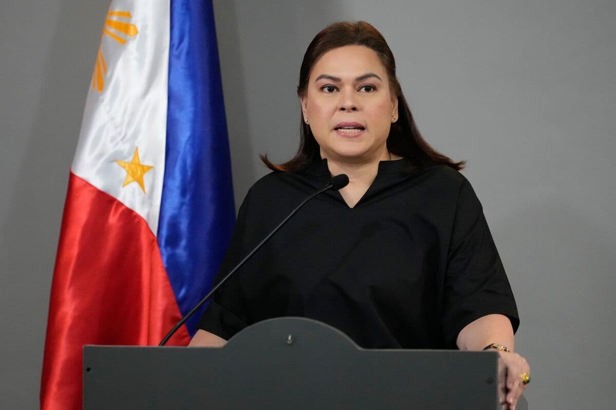 Philippine Panel Finds Probable Cause to Impeach VP Sara Duterte