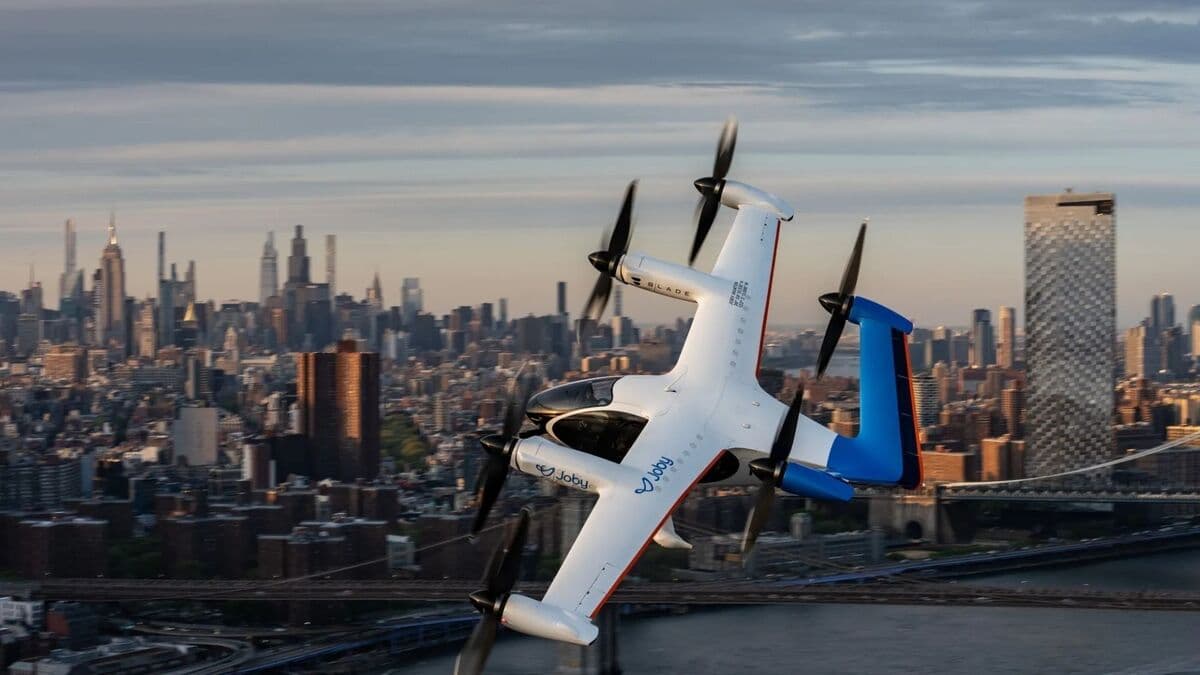 Joby Tests Air Taxis Between JFK Airport and Manhattan