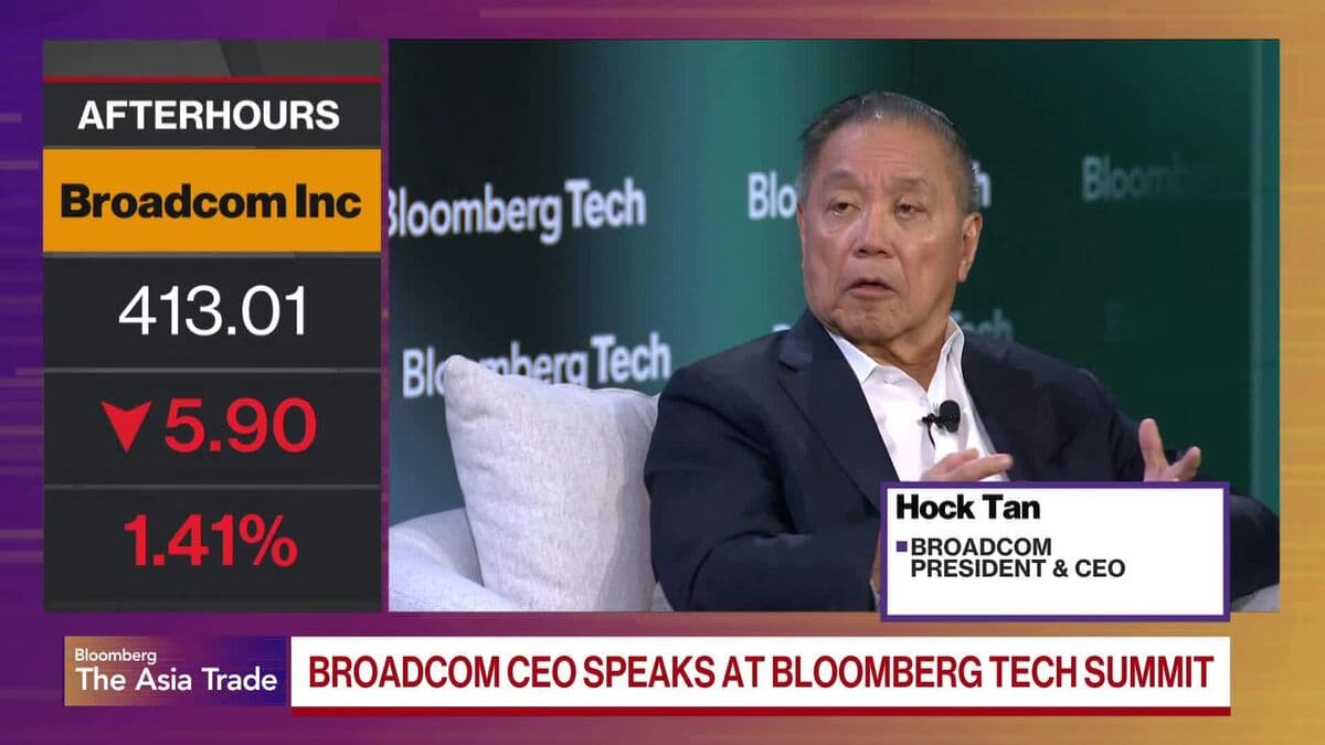 Broadcom CEO Hock Tan Reflects on Company's AI Partnership with Anthropic