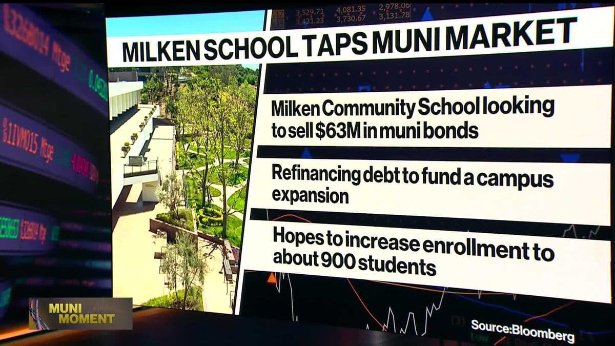 Milken-Backed Private School Taps Muni Market for New Campus