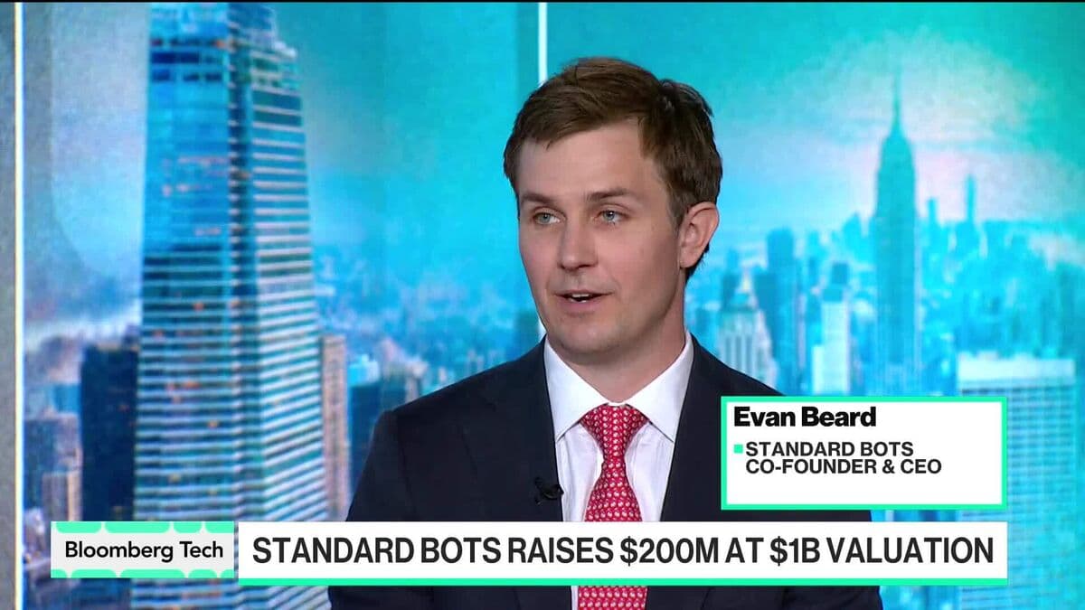 Standard Bots CEO Highlights Importance of Robots in US Manufacturing