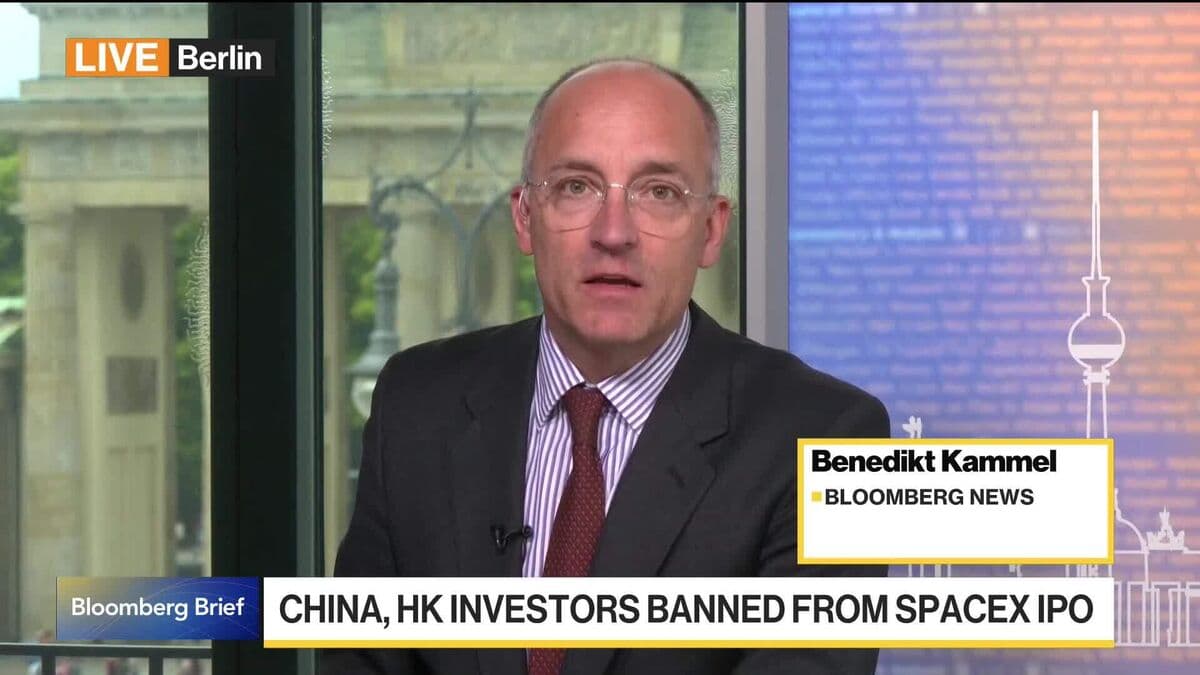 Investors from China and Hong Kong Excluded from SpaceX IPO
