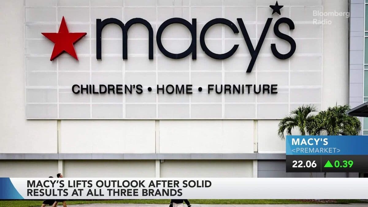 Macy's Raises Sales Forecast; GameStop Reports Record Profit in Collectibles