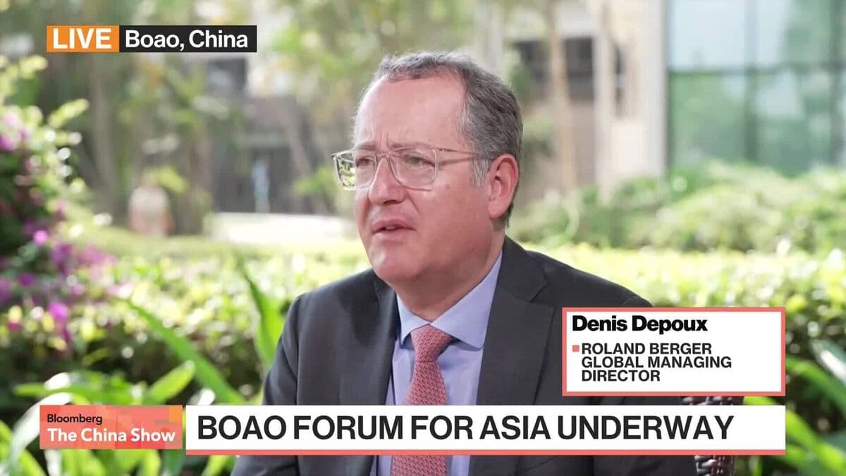 Roland Berger’s Depoux: China Is a Beacon of Stability