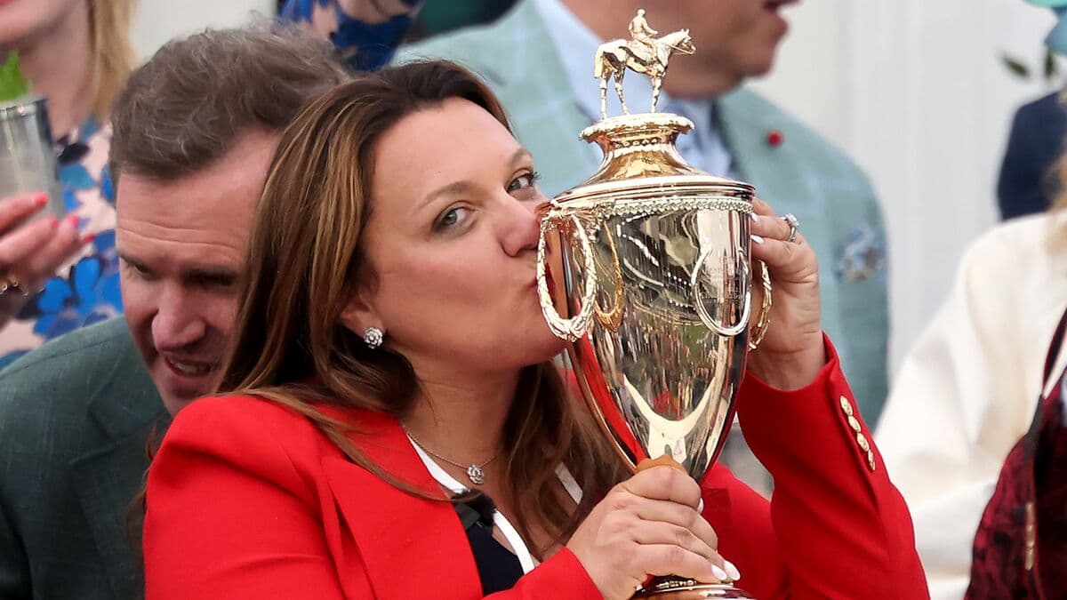 Trainer Cherie DeVaux Discusses Decision to Withdraw Golden Tempo from Preakness
