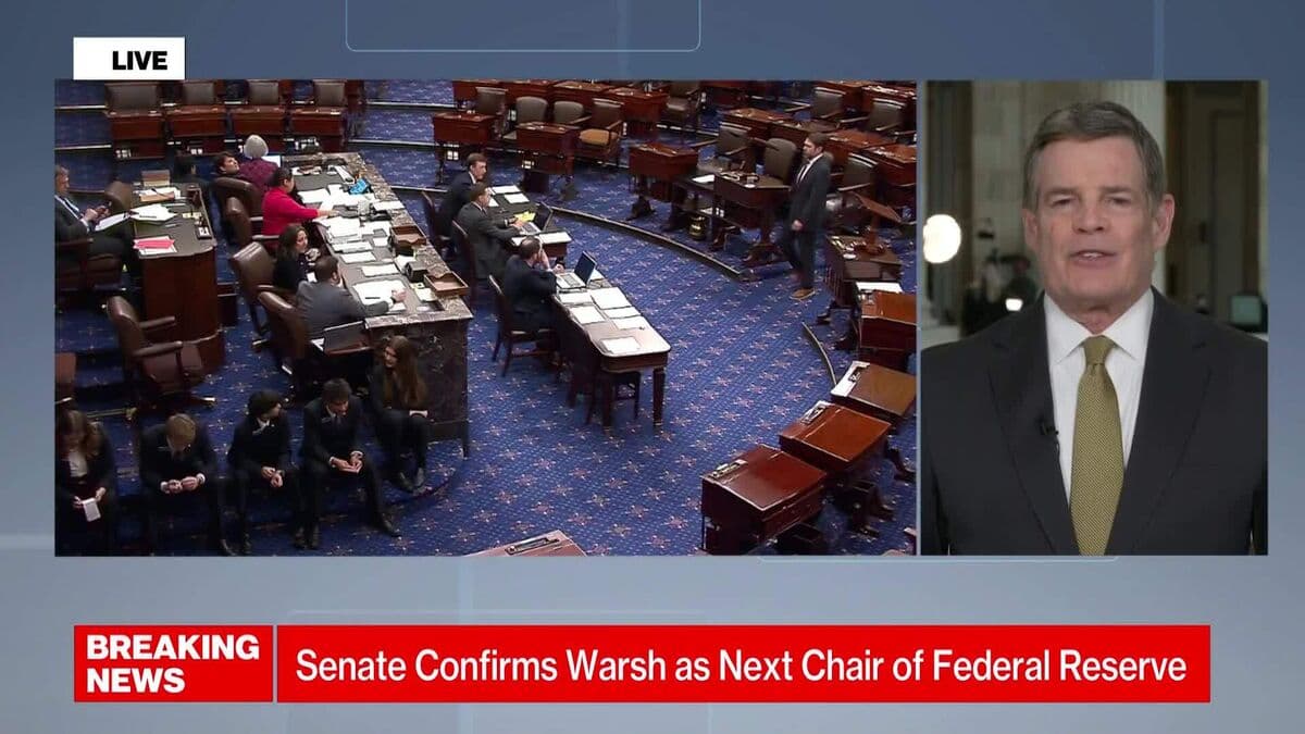 Senate Confirms Kevin Warsh as Chair of the Federal Reserve