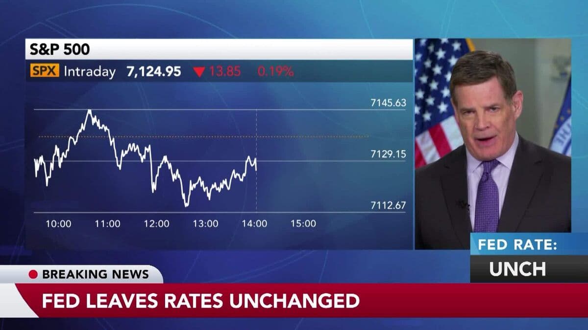 Fed Leaves Rates Unchanged, Four Officials Dissent