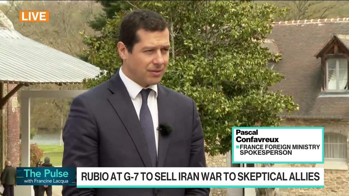 France Foreign Ministry Spokesperson Pascal Confavreux on G-7 Goals